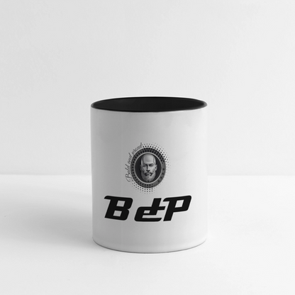 Mug panoramique contrasté et blanc - blanc/noir