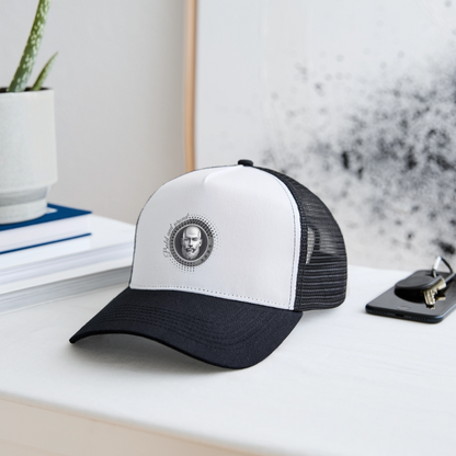 Trucker Cap - blanc/noir