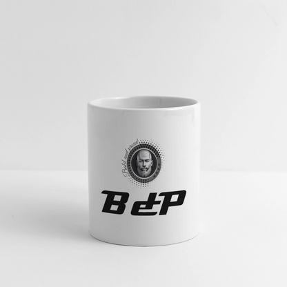 Mug panoramique contrasté et blanc - blanc