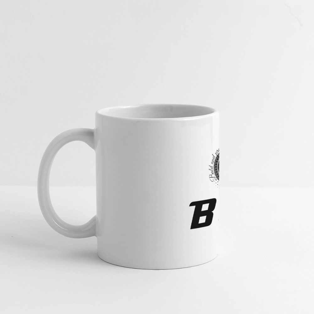 Mug panoramique contrasté et blanc - blanc