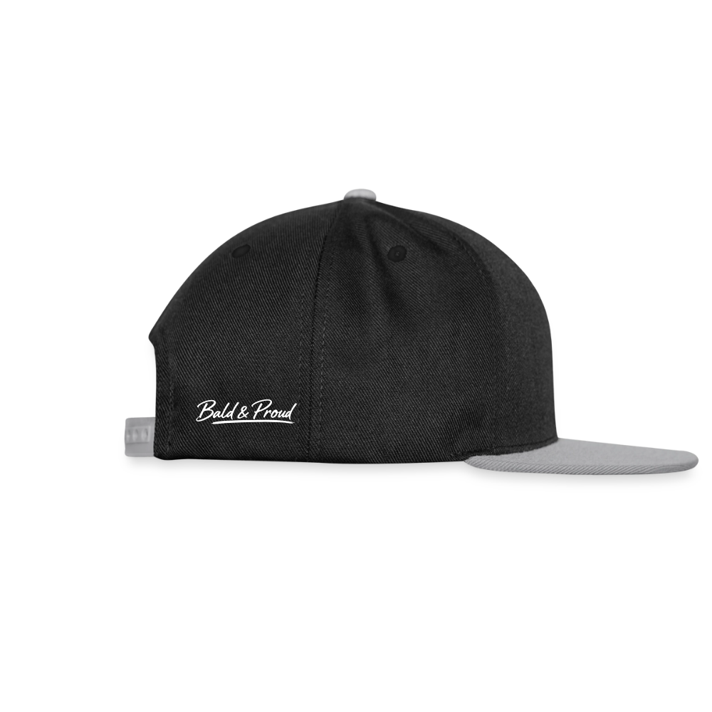 Snapback Cap - noir/gris