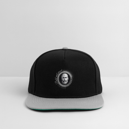 Snapback Cap - noir/gris
