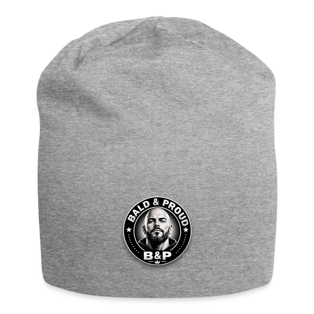 Jersey Beanie - gris chiné