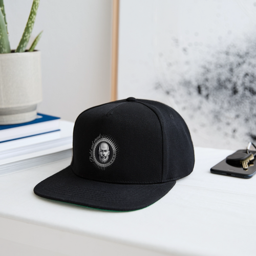 Snapback Cap - noir/noir